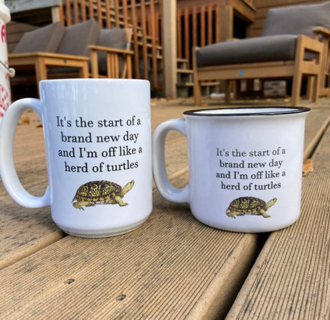 Fast as a Herd of Turtles Mug